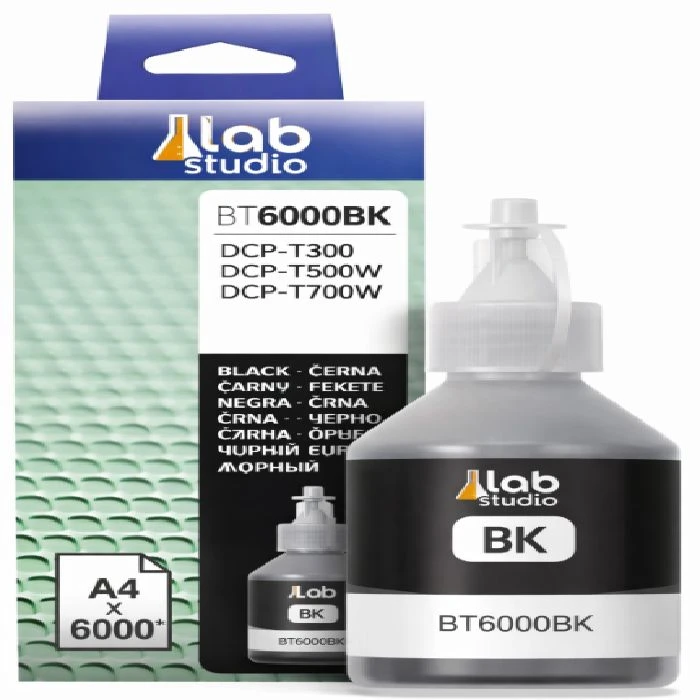 Polnjenje črnila za Brother BT-6000 Black 110mL za 10000str